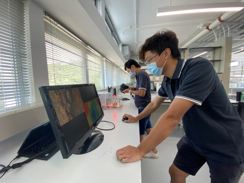 Image 10: The Wet Lab - Associated with the Aquarium, it is designed to perform physiological measurement and dissection of specimens.